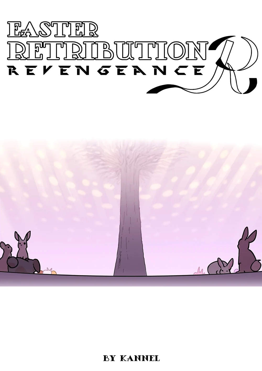 Comic: Easter revenge turns people into bunny girls for domination and egg-laying sex.