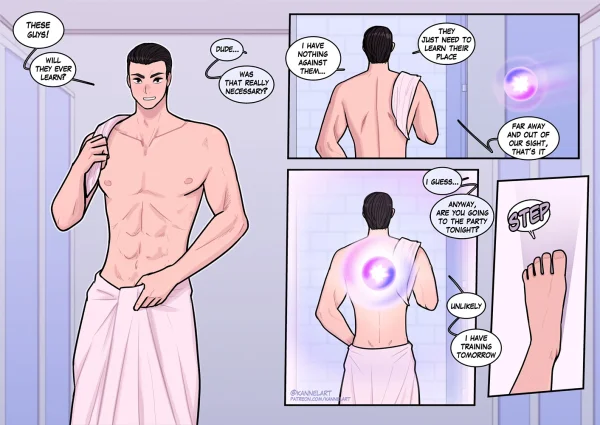 Comic: ZOAT sequence turns a guy into a pink pet girl spoiled and fucked by multiple mistresses.