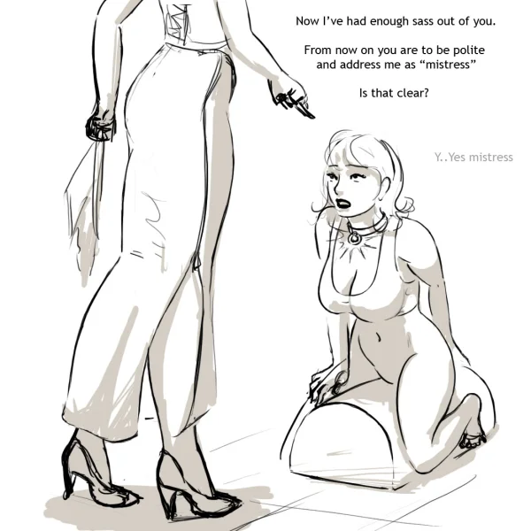 Cover: nude bound woman, wrists and ankles tied, in shadow — Satin Minions illustration Collar.